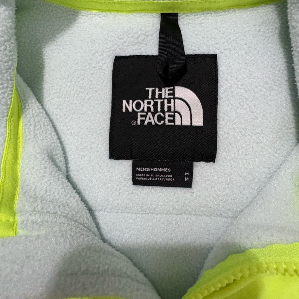 The North Face Neon Green and Light Gray Jacket & Pants Set. - Picture 15 of 16